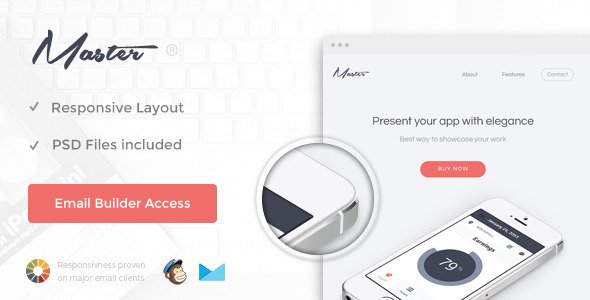 Master - Responsive Email + Themebuilder Access
 TFx