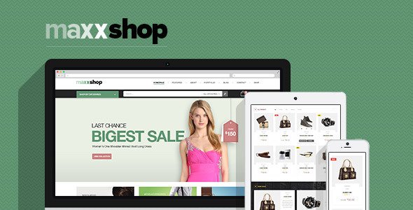 Maxx Shop Responsive Multipurpose Magento theme
 TFx