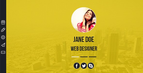 Professional Portfolio Muse Template
 TFx