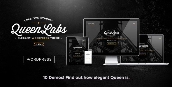 Queen - Responsive OnePage WordPress Theme
 TFx