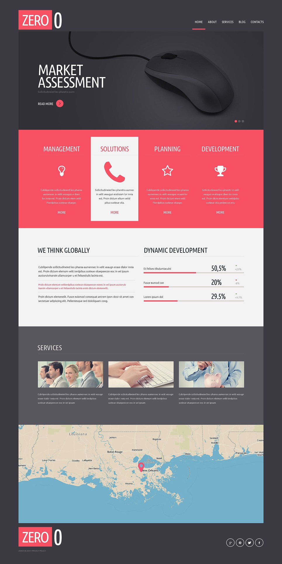 Successful Business Strategy Joomla Template TMT