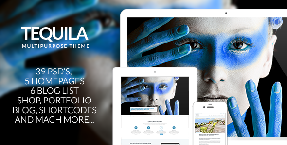 TEQUILA – Multi-Purpose PSD Template
 TFx