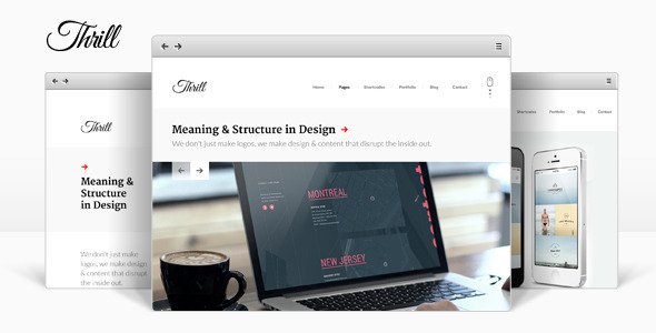 Thrill - One Page WordPress Theme
 TFx