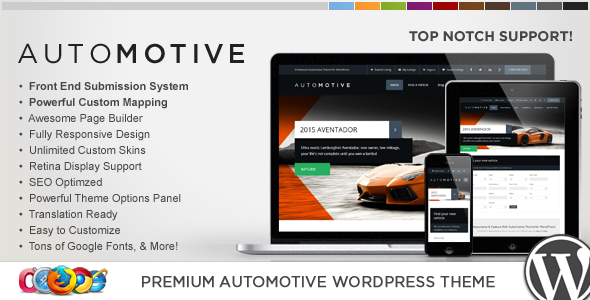 WP Pro Automotive 2 Responsive WordPress Theme
 TFx