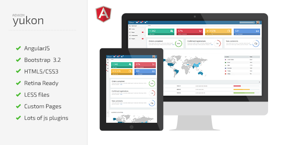 Yukon - Clean Hi-Res Admin Template
 TFx