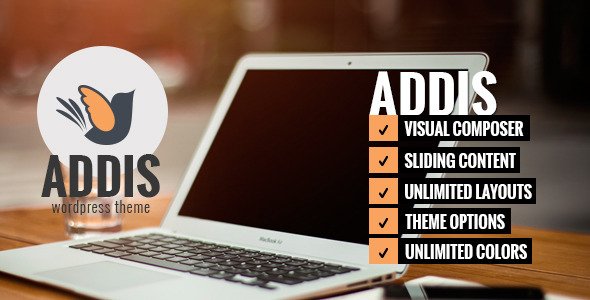 ADDIS - Simple Sliding Wordpress Theme
 TFx