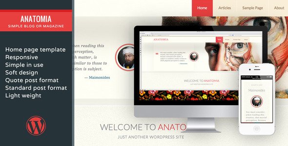 Anatomia–Simple Blog Or Magazine
 TFx