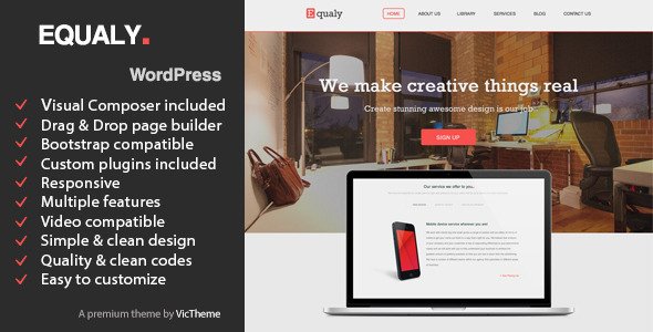 EQUALY - Professional Business WordPress Theme 
 TFx