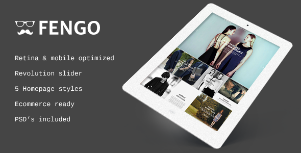 Fengo - Premium Ecommerce  HTML5 Template
 TFx