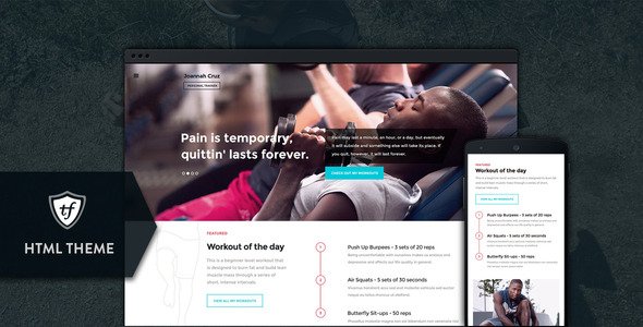 In Shape - Fitness HTML Theme
 TFx SiteTemplates
