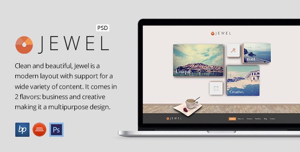 JEWEL - PSD
 TFx PSDTemplates