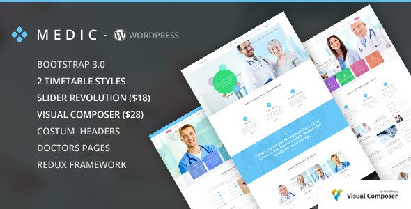 Medic - Medical, Health and Hospital WP Theme
 TFx