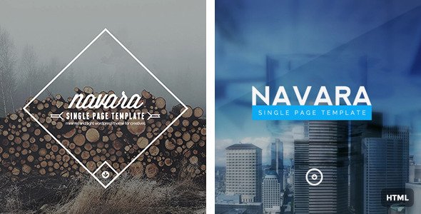 Navara - Responsive Single Page HTML Template
 TFx