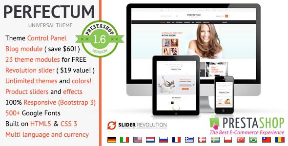 Perfectum – Premium Responsive Prestashop theme
 TFx