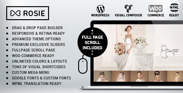 ROSIE - Multi-Purpose WordPress Theme
 TFx