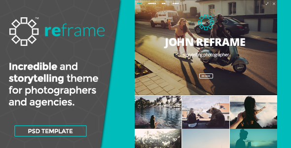 ReFrame - Photography PSD Template
 TFx