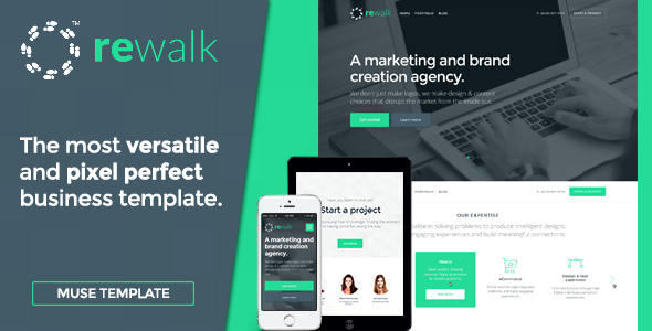 ReWalk - Business Adobe Muse Template
 TFx