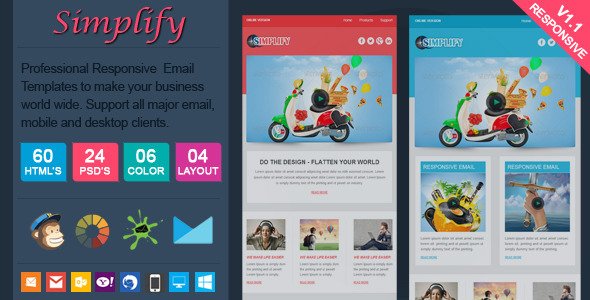 Simplify - Professional Responsive Email Template
 TFx