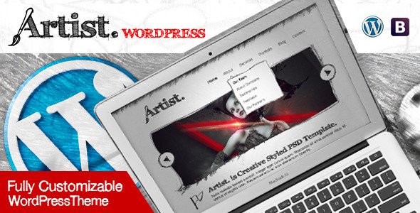 Artist Multipurpose Sketch Layout Wordpress Theme
 TFx