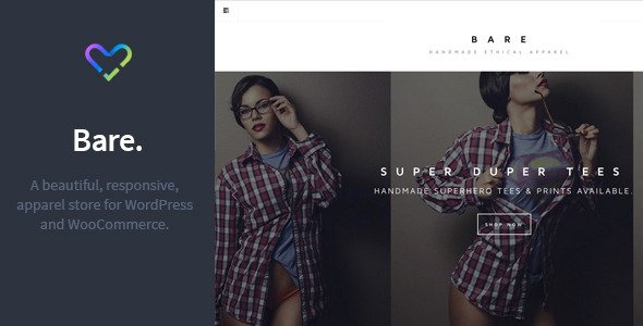 Bare - Responsive WordPress / WooCommerce Apparel
 TFx