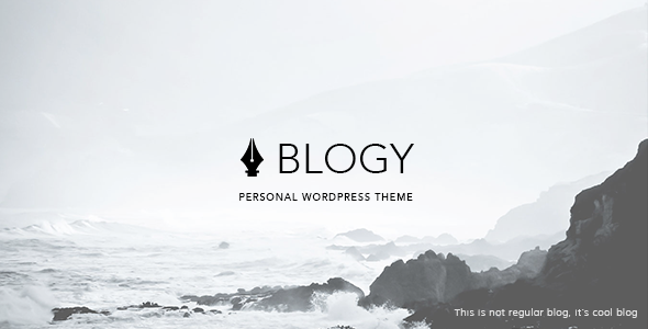 Blogy - Modern Personal Wordpress Blog Theme
 TFx