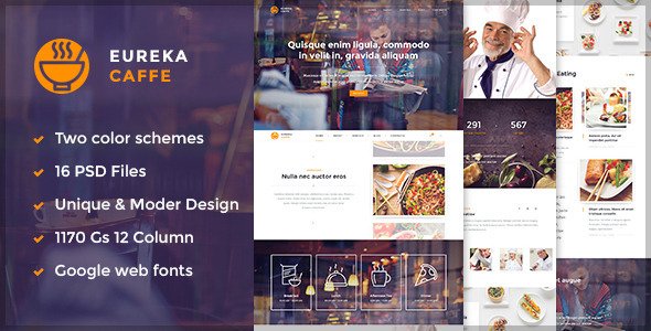 Eureka – Multipurpose PSD Template
 TFx