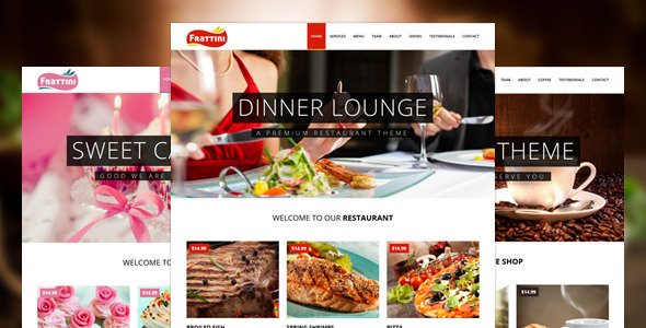Frattini | A Premium Restaurant, Cakes and Coffee Shop Template
 TFx