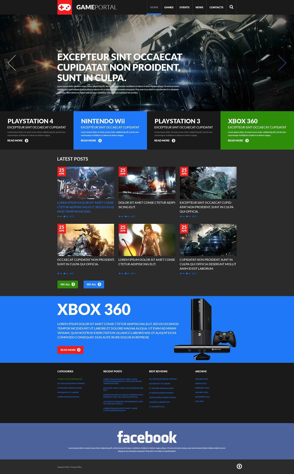 Gaming Fan Board WordPress Theme TMT