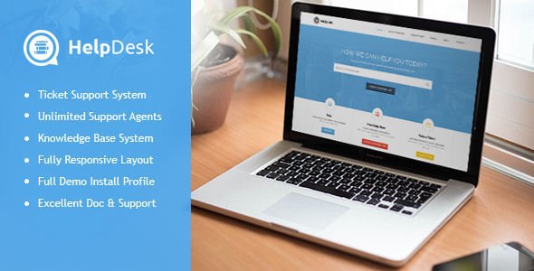 HelpDesk - Ticket Support & Knowledge Drupal Theme
 TFx