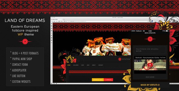 Land Of Dreams Eastern-European Folklore Theme 
 TFx