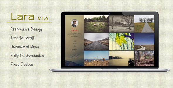 Lara - Blogger Template For Photographers
 TFx