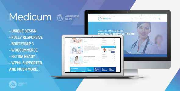 Medicum - Health & Medical WordPress Theme
 TFx