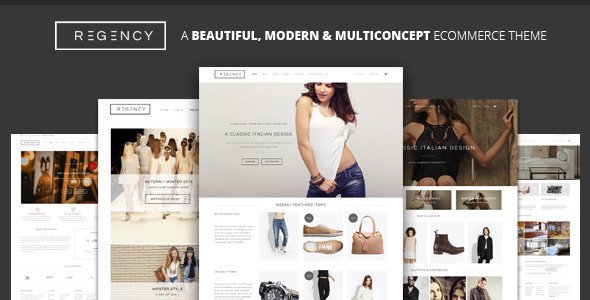 Regency: A Beautiful & Modern Ecommerce Theme
 TFx