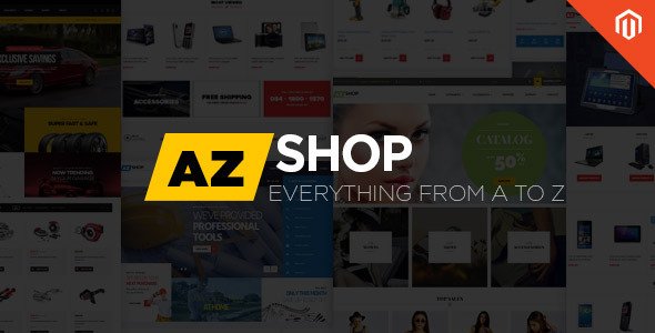 Ves AZ Shop Responsive Multipurpose Magento Theme
 TFx