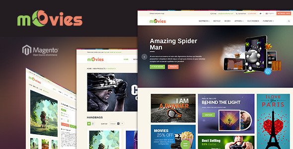 Ves Movie Responsive Magento Theme
 TFx
