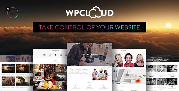 WPCLOUD - Creative One-Page Theme
 TFx