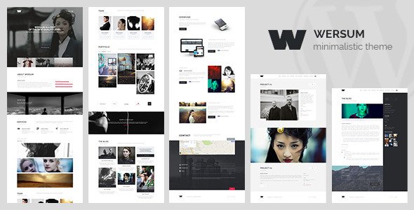 Wersum - MultiPurpose Minimalistic HTML Theme
 TFx