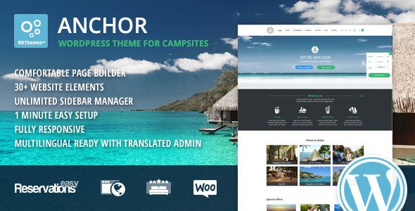 Anchor - WP Theme with Reservation System
 TFx