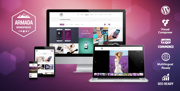 Armada — Multifunction Photography WordPress Theme
 TFx