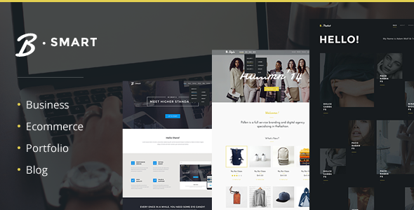 B-Smart - Business, Blog, Store and Portfolio HTML
 TFx