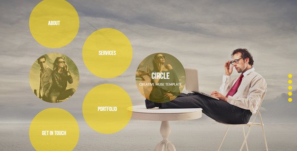 Circle - Creative Muse Template
 TFx