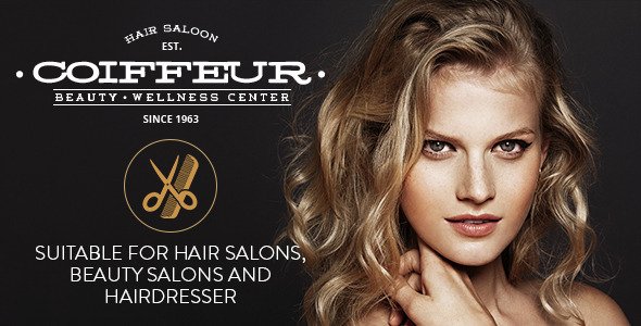 Coiffeur - Hair Salon WordPress Theme
 TFx