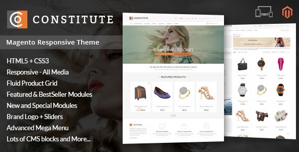 Constitute - Magento Responsive Theme
 TFx