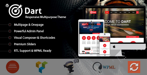 Dart - The Advanced Wordpress Business Theme
 TFx