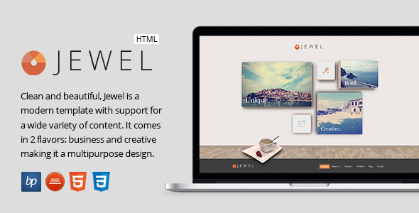 Jewel - Responsive Business HTML5 Template
 TFx