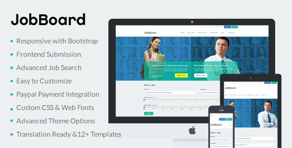 JobBoard - Responsive Job Market Theme
 TFx