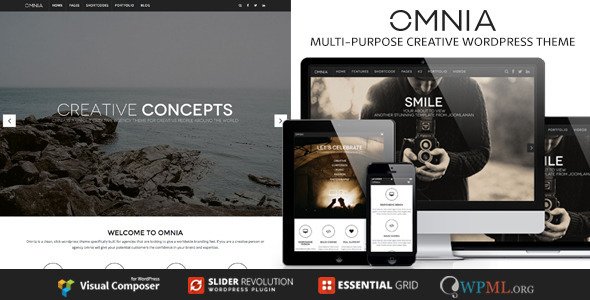 OMNIA - Multipurpose, Creative Wordpress Theme
 TFx