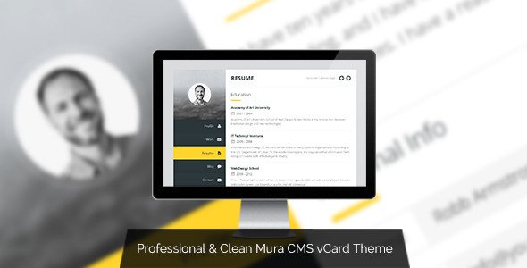 Premiumlayers: Mura CMS Responsive vCard Theme
 TFx