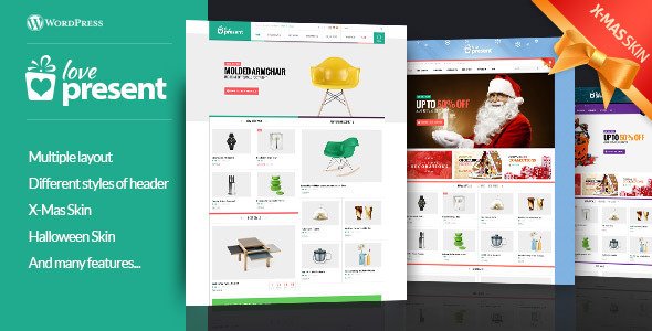 Present - Pro GiftShop WordPress Theme
 TFx