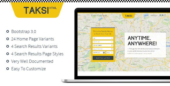 Taksi | HTML
 TFx SiteTemplates